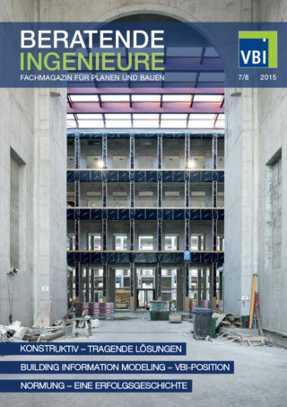 VBI-Magazin 07/08 2015 - KONSTRUKTIV – TRAGENDE LÖSUNGEN