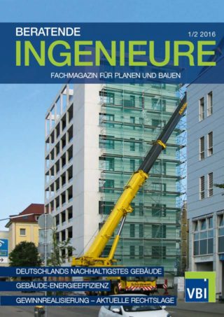 VBI-Magazin 01/02 2016 - DEUTSCHLANDS NACHHALTIGSTES GEBÄUDE