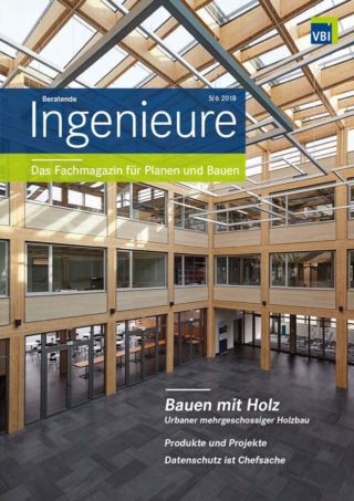 VBI-Magazin 05/06 2018 - Bauen mit Holz